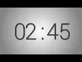 2 Minutes and 45 seconds countdown Timer - Beep at the end Simple Timer two min forty-five sec