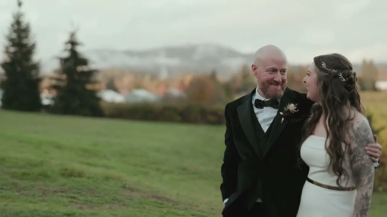 Watch Elise & Alex’s social media highlight at Church and State Winery - Victoria, British Columbia — video preview