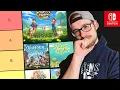 Download Lagu RANKING Every RECENT Cozy Game on Nintendo Switch I've Played!!