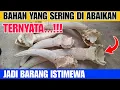 Lagu ide kreatif dari limbah tulang tanduk di buat sarung dan gagang golok istimewa.