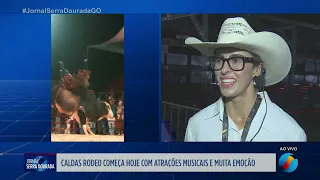 Caldas Rodeo começa com música, emoção e grandes atrações