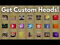 How To Get Custom Player Heads in Minecraft 1 21 No Mods