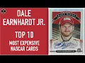 Dale Earnhardt Jr Top 10 Most Expensive NASCAR Trading Cards Sold on Ebay December - Feb 2021