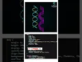 I Built a 3D DNA Helix Using Only HTML CSS JavaScript