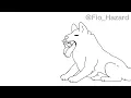 wolf vore animation digestion ver 3