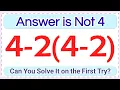 This Simple Math Question Confuses Everyone