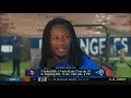 FOX NFL Thursday Buffalo Wild Wings US Army Post Game Show 2018 MIN LAR