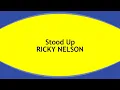 Stood Up  RICKY NELSON  (with lyrics)