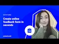 Getting started Create Online Form with EmbedForms