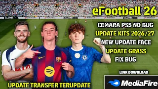 efootball 26 ppsspp update transfer 2026 terupdate update real face update kits world cup 2026