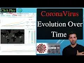 CoronaVirus Timelapse on Map and Other Visuals - Using Python and Power BI
