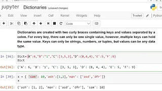 Python Dictionary Keys and Values update remove delete etc Functions English