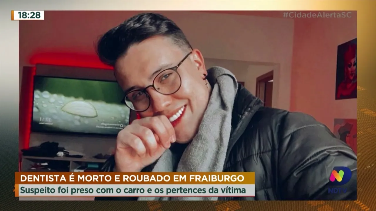 Suspeito de matar dentista em Fraiburgo é preso