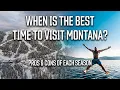 When Is The Best Time To Visit Montana - Pros and Cons of Spring Summer Fall Winter