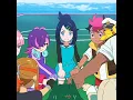Lagu Rising Volt Tacklers reunites | Pokémon Horizons Episode 100 #shorts #anime #pokemon