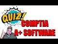 CompTIA A Software Microsoft Command Line Tools Operating System Features Quiz