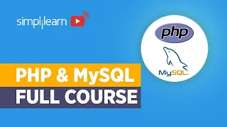 PHP Full Course PHP Tutorials for Beginners PHP and MySQL Tutorial Simplilearn