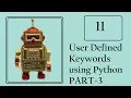 Robot Framework Create User-defined keywords - Part 3