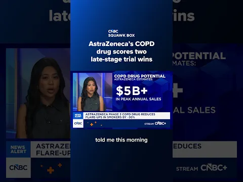 AstraZeneca's COPD drug scores two late-stage trial wins