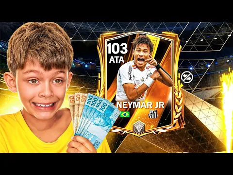CONSEGUIMOS O NEYMAR MAIS JOVEM E MELHOR NO FC 25 MOBILE