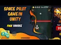 mobile Arcade game Space Pilot clone in Unity2D Free source Code C
