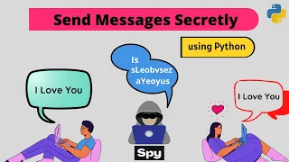 Send messages Secretly to Your friends using Python A love Story of a Python Programmer
