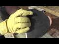 Sharpening an Old Garden Hoe