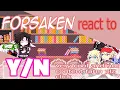 Download Lagu FORSAKEN react to Y/N || SHIPS || speed up ||