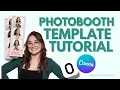 How I design photo booth templates CANVA FIESTA DESIGN STUDIO 2025 Boother Tools