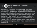 99 Problems but a Brewery aint one The Old 99 Brewery issue