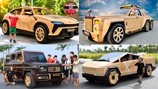 450 Days Build Lamborghini Urus, Mercedes G-Wagon, Rolls Royce 6 Wheels, Cybertruck