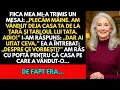 Download Lagu „Mâine plecăm, mamă. Am vândut casa ta de la țară și tabloul tatălui.” Dar ceea ce ea nu știa era…