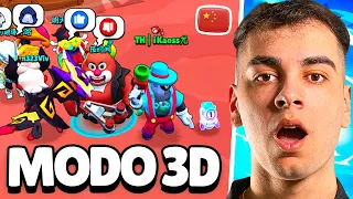 OS ENSEÑO BRAWL STARS CHINO DESDE DENTRO !! MODO 3D, SKINS EXÓTICAS Y PERSONALIZACIÓN DE CARAS🤯