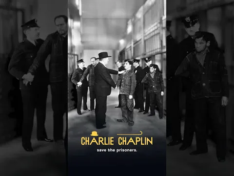 Charlie Chaplin Takes on the Bad Guys in Prison!    #charliechaplin