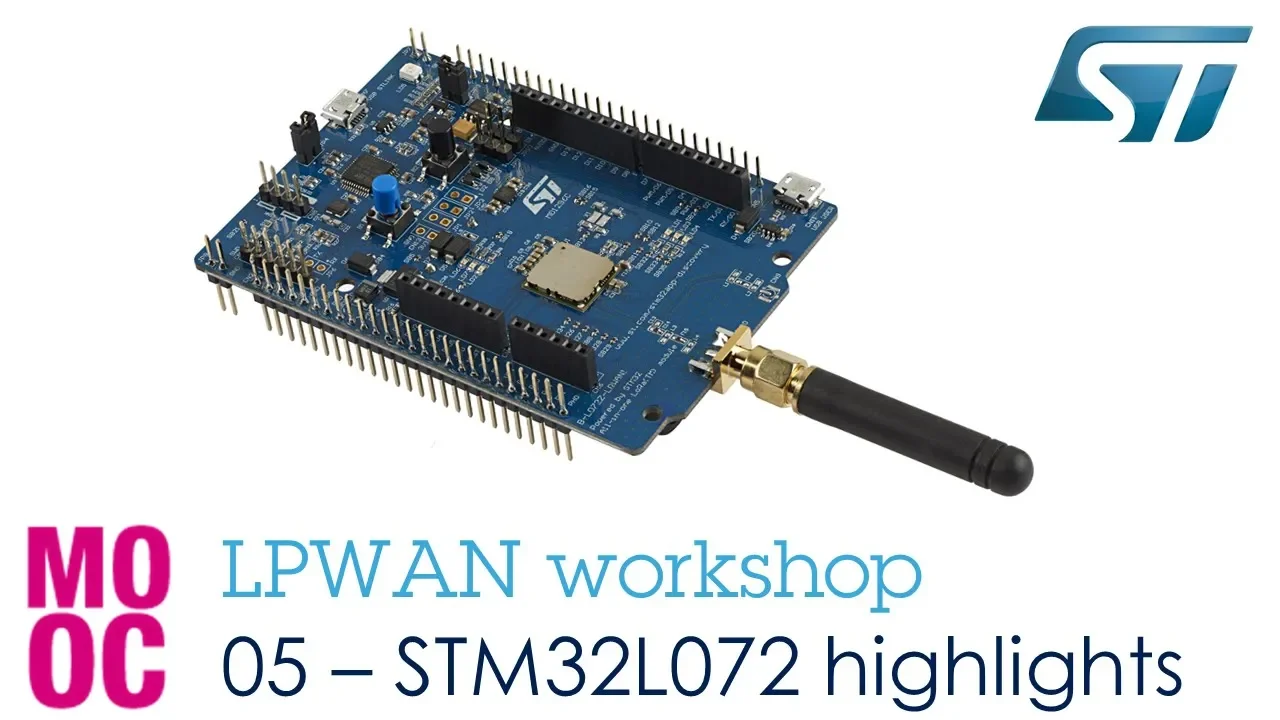 LPWAN workshop - 5 STM32L072 Key Peripherals