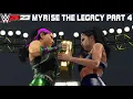 WWE 2K23 MyRise The Legacy Part 4 Secret Inquirer More Money More Briefcase Built For Two