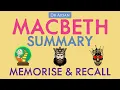 Macbeth Summary Memorise Recall