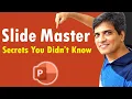 All about PowerPoint Slide Master Basic to Advanced