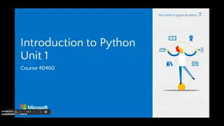 Python Unit 1 Module 1 PPT