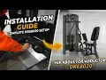 Hip Abductor Adductor DRE8020 Installation Guide Step-by-Step Assembly