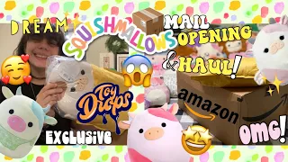 DREAM SquishMail OPENING HAUL NEW SEA COW HUGE 14inch COW DISO Review ToyDrops Amazon