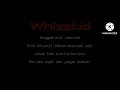 Lagu Whizzkid-4 tahun(Lyric)