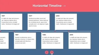 Build a Horizontal Timeline With CSS and JavaScript