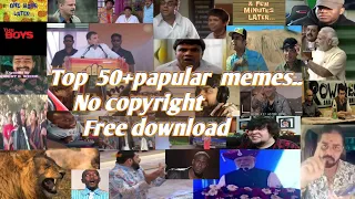 Download 50+papular memes no copyright free YouTube download link in description//Husbandwife55//Comedymemes MP3