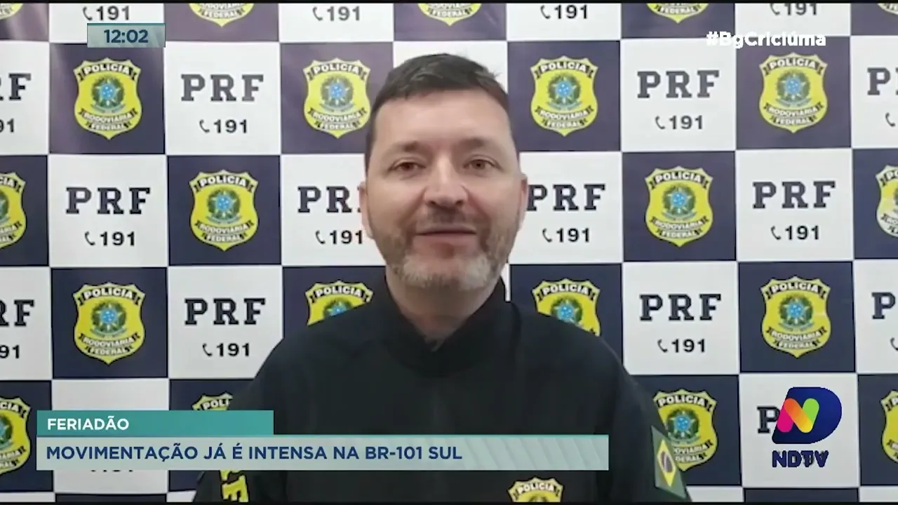 Movimentação no trecho Sul da BR-101 já é intensa devido ao Carnaval