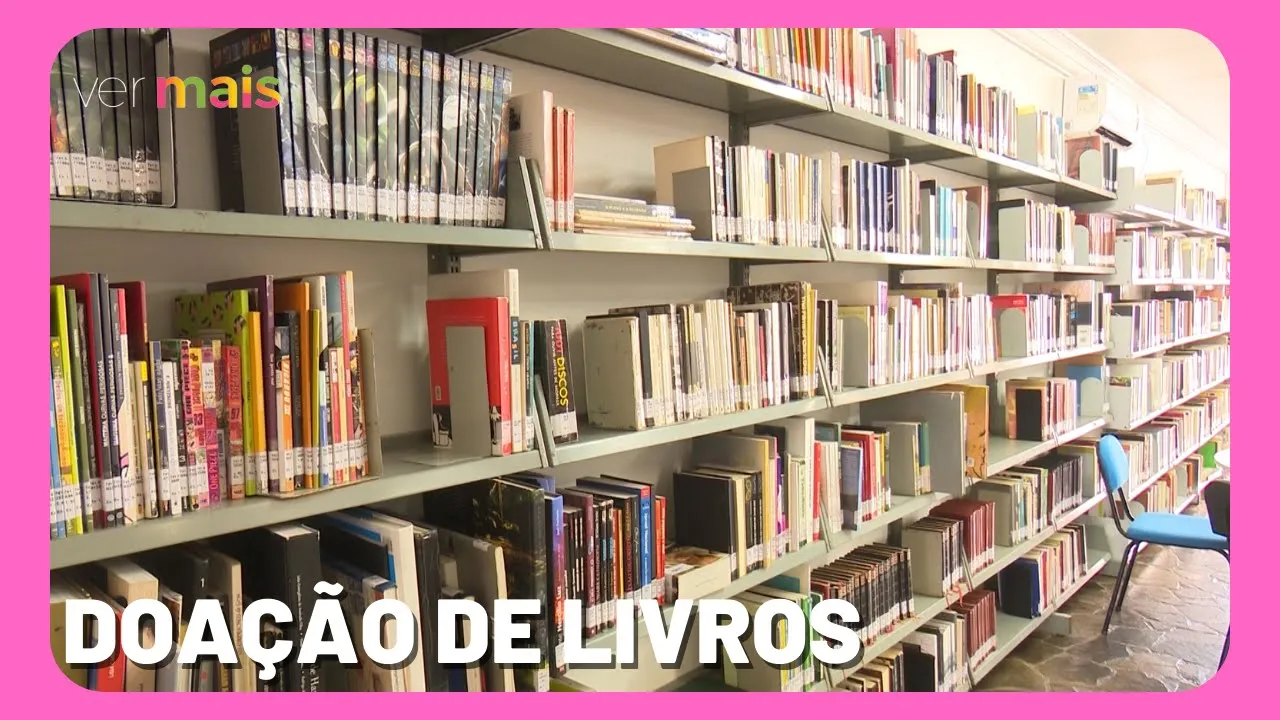 Dia Internacional da doação de livros: Biblioteca de Chapecó trabalha com o sistema de doação