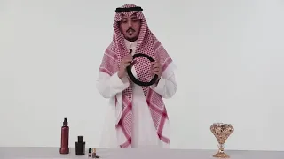 شاب سعودي يشرح كيف تلبس الشماغ السعودي الترسيمة الملكية 