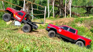 The RESCUE Tow Truck Failed - Can I Fix It? | Cross RC EMO X3 | RC ADVENTURES