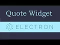 Electron js Tutorial - 5