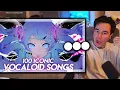 Rapper Reacts to The Top 100 VOCALOID Songs for THE FIRST TIME!